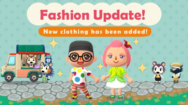 Animal Crossing : Pocket Camp - Nouveaux vêtements et prochaines mises à jour
