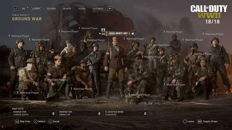 Le mode Guerre de territoire revient dans Call of Duty : WWII