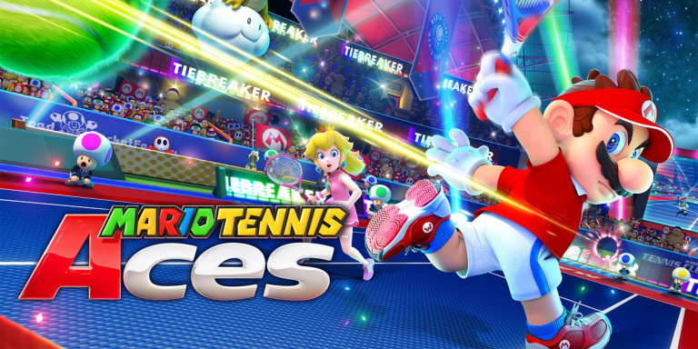 Mario Tennis Aces : Yoshi, Boo, Toad et Harmonie se montrent sur le court