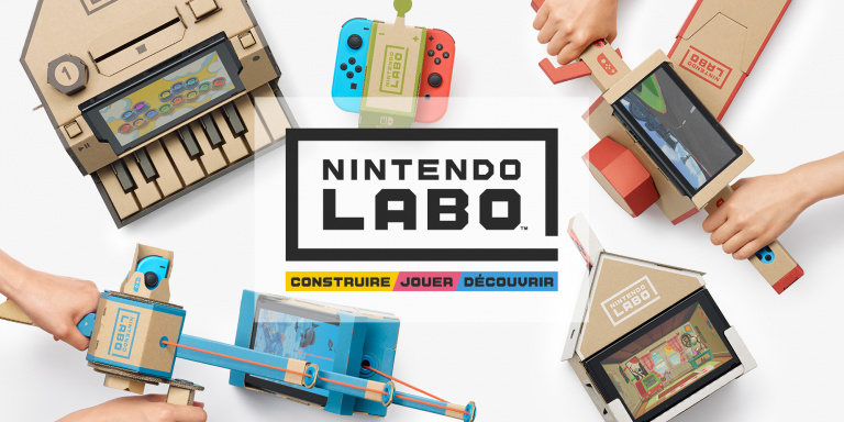 Nintendo Labo : des pièces de remplacement sont vendues aux États-Unis