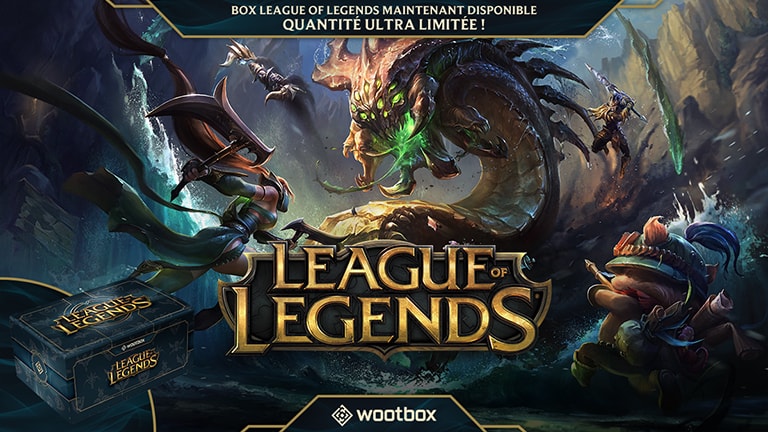 Entrez sur la faille aux côtés des plus grands champions avec la Wootbox League of Legends !
