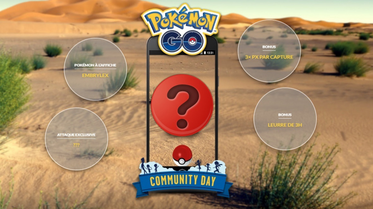 Pokémon GO, guide Community Day : un Pokémon stratégique a l'honneur en juin, préparez-vous