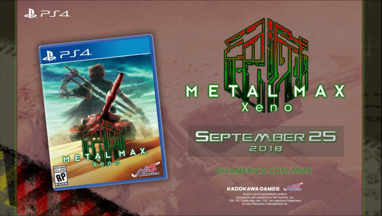 Metal Max Xeno : le JRPG désertique paraîtra le 28 septembre prochain sur PS4 