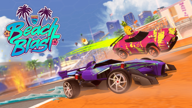 Rocket League détaille son évènement d'été "Beach Blast"