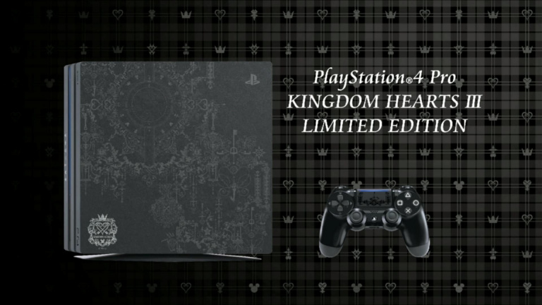 E3 2018 : Une PS4 Pro aux couleurs de Kingdom Hearts III en édition limitée
