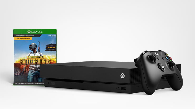 Microsoft Store : PUBG offert avec la Xbox One X !