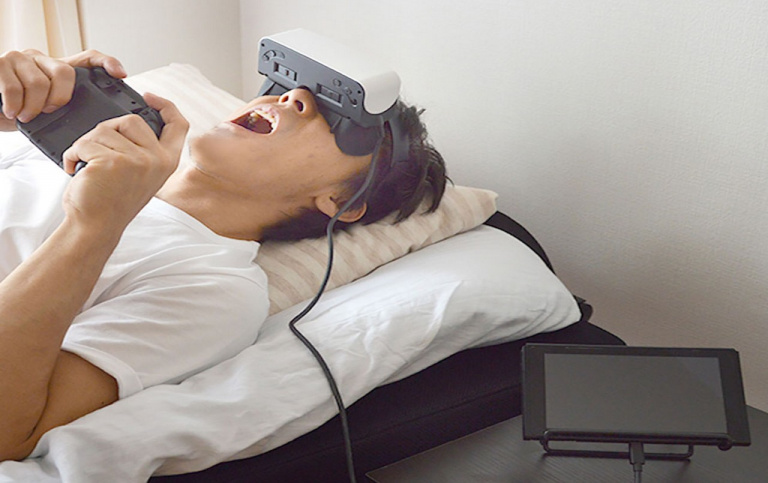 Nintendo Switch : l'Eye Theater, un casque pour avoir l'impression de jouer sur grand écran
