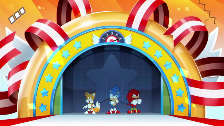 Sonic Mania Plus : Mighty et Ray en action