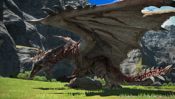 Final Fantasy XIV : L'événement Monster Hunter World démarre en août