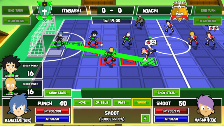 Ganbare! Super Strikers, un jeu de foot façon tactical-RPG