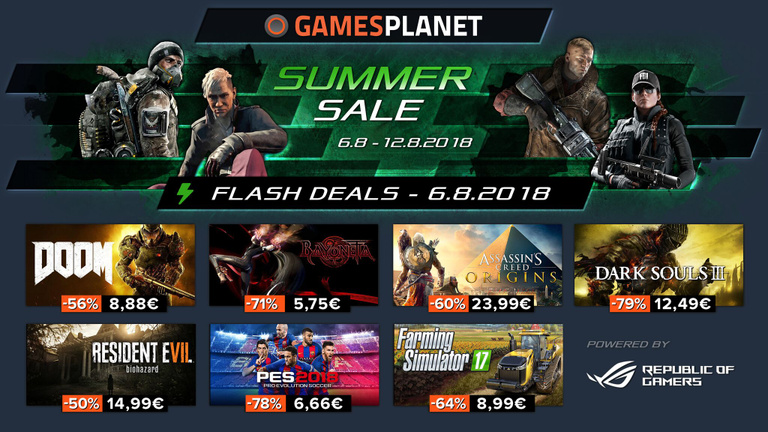 Gamesplanet lance ses soldes d'été !