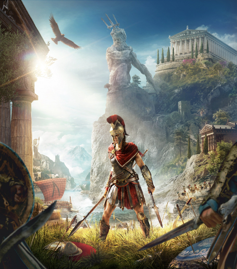 Assassin's Creed Odyssey : un aperçu de la jaquette réversible
