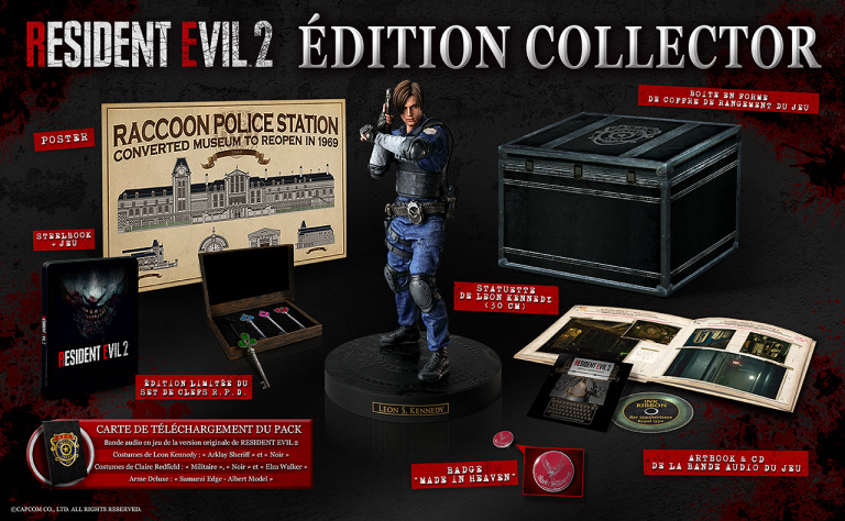 Resident Evil 2 : une édition collector européenne annoncée