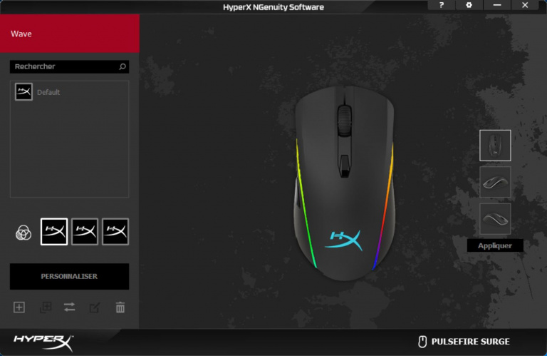 Test HyperX Pulsefire Surge : une souris RGB performante - Les