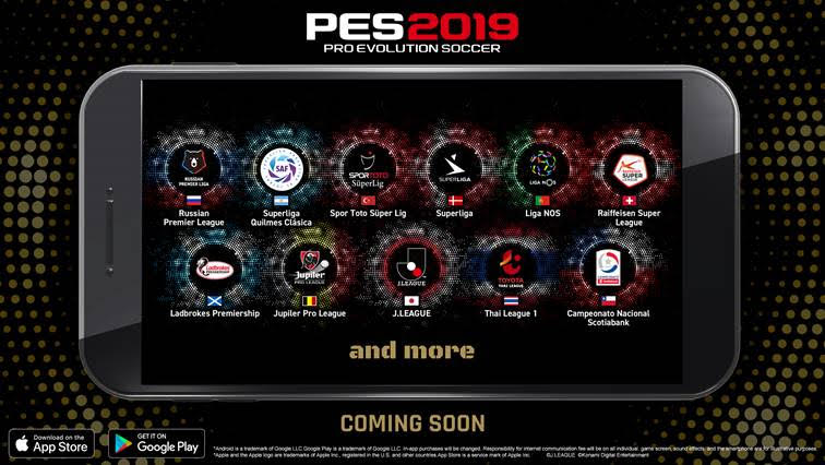 Pro Evolution Soccer 2019 arrivera sur mobiles en décembre