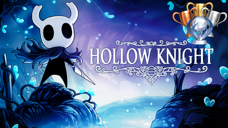 Hollow Knight : la liste des trophées du nouveau metroidvania référence