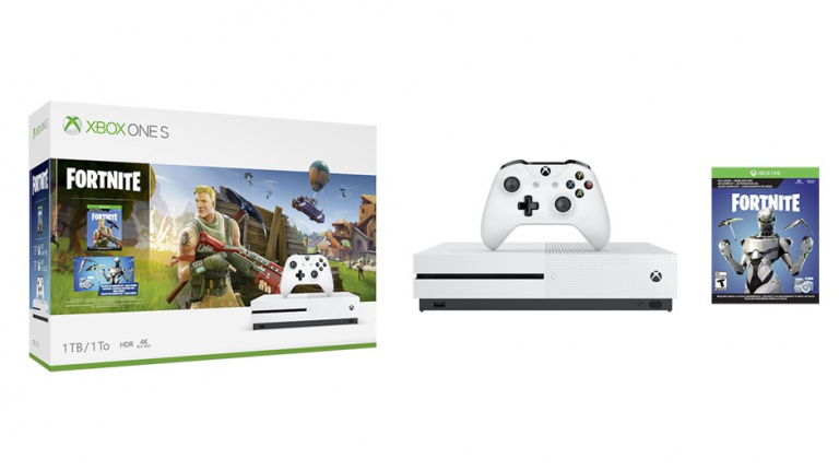 Fortnite : un pack Xbox One S atterrit sur le Microsoft Store