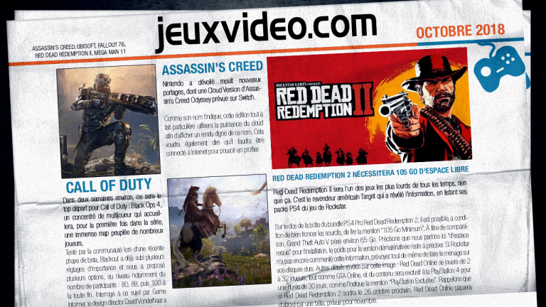 Aujourd'hui sur jeuxvideo.com : J'ai connu,  Assassin's Creed Odyssey, Pause Cafay...