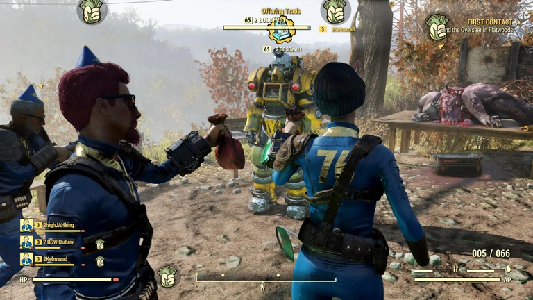 "C'est un monde post-apocalyptique !", les développeurs de Fallout 76 sont surpris par la convivialité de la communauté
