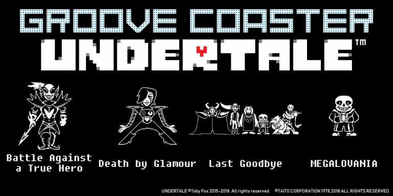 Groove Coaster : le DLC dédié à Undertale est disponible sur Steam