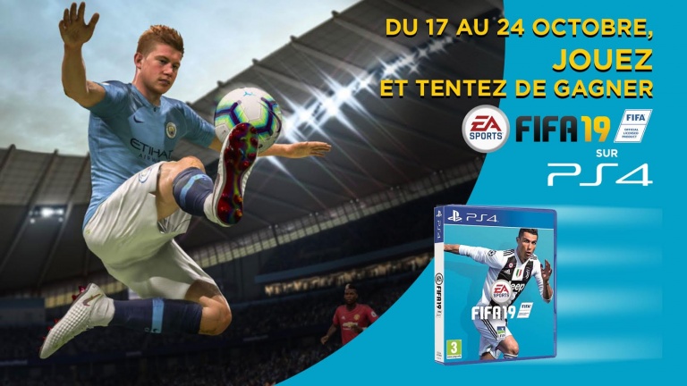 Concours : FIFA 19, Gagnez des jeux PlayStation 4 !