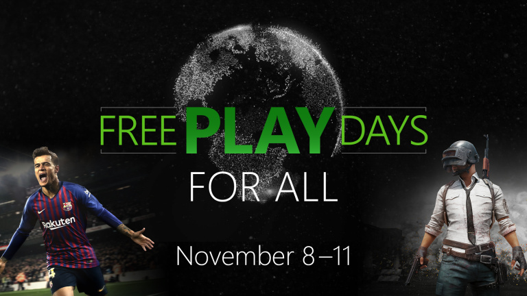 Xbox One : Les Free Play Days débuteront demain