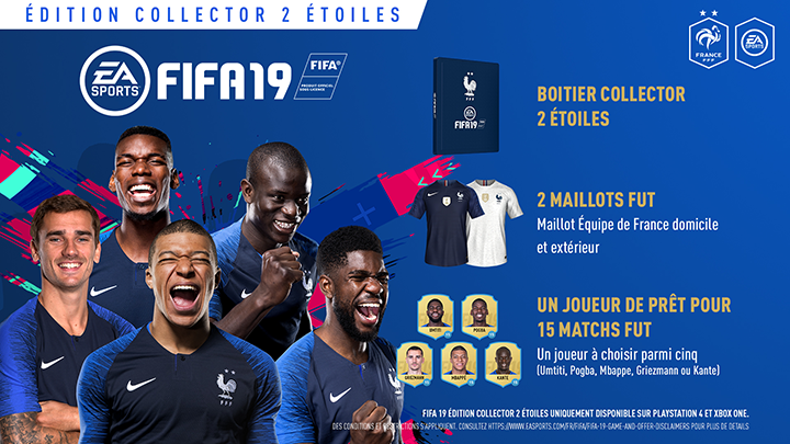 Fifa 19 : une édition collector deux étoiles pour célébrer l'équipe de France