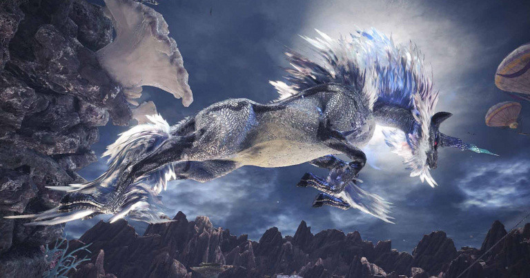 Monster Hunter World : Le dragon Kirin alpha suprême arrive sur PC