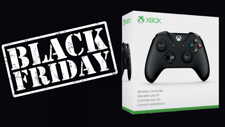 Black Friday : La Manette Xbox One Noire à 39.99€