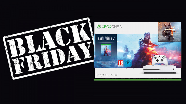 Black Friday : Xbox One S 1To + Battlefield 5 ou Forza Horizon 4 ou 2 pads à 199€