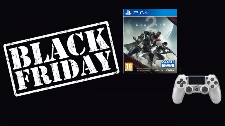 Black Friday : Pack Destiny 2 + Manette PS4 à 44,99€
