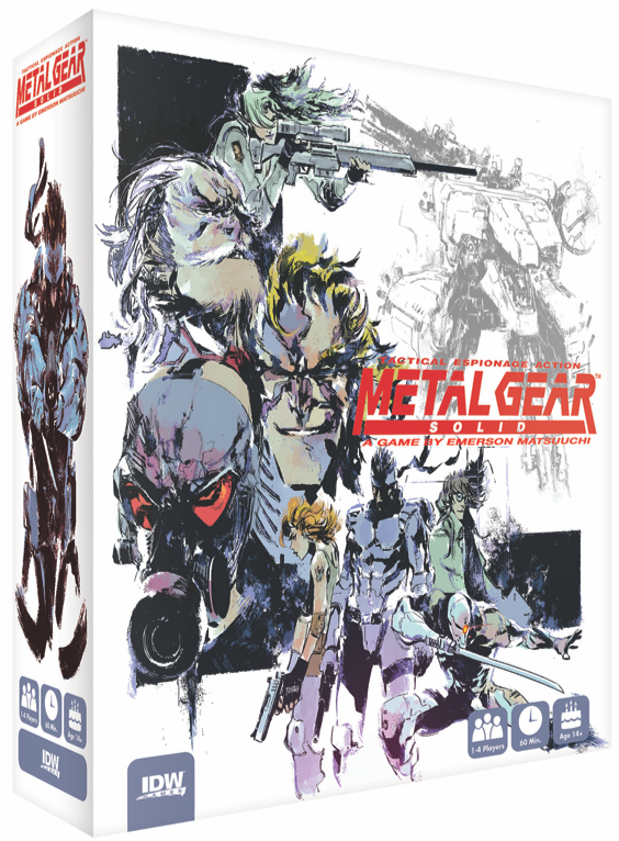 Metal Gear Solid sera décliné en jeu de plateau l'année prochaine