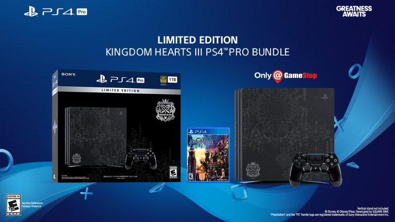 Kingdom Hearts III : Présentation de la PS4 collector européenne
