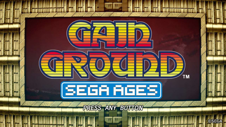 Sega Ages : Au Japon, Gain Ground bientôt ajouté au catalogue Switch