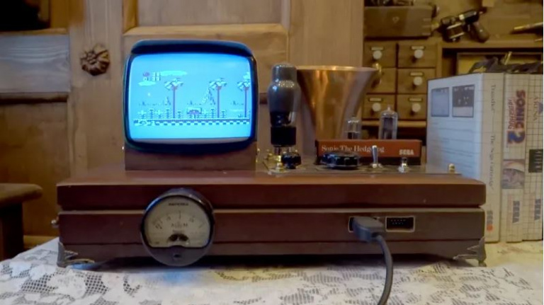 Master System II : Un artiste en donne sa version steampunk