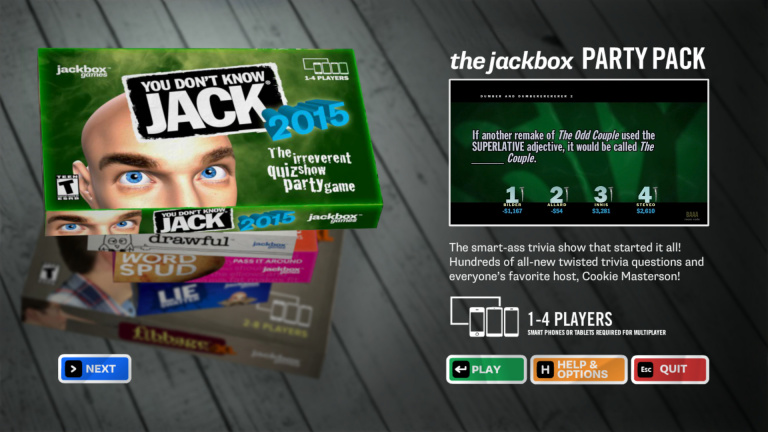 Epic Games Store : The Jackbox Party Pack sera le prochain jeu offert