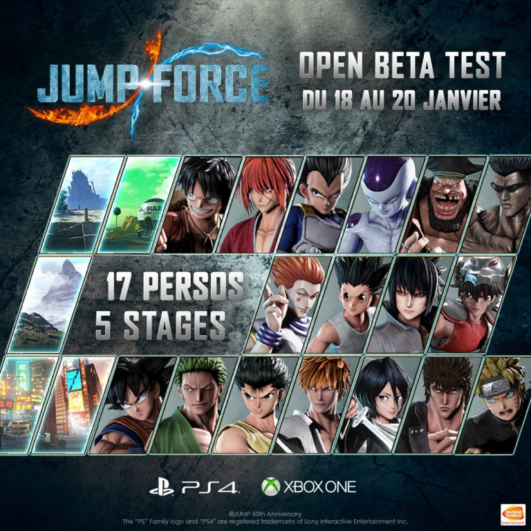 Jump Force : Boruto, Gaara, Kaguya et Kakashi seront de la partie