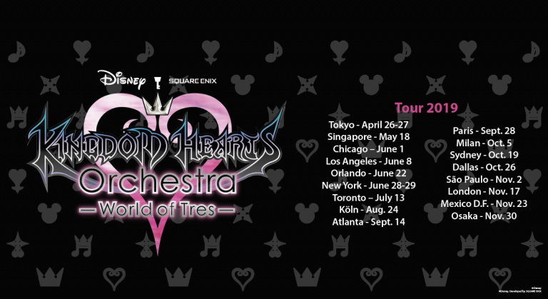 Le concert Kingdom Hearts Orchestra reviendra à Paris en septembre 2019