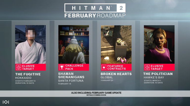 Hitman 2 : Le contenu du mois de février présenté par IO Interactive