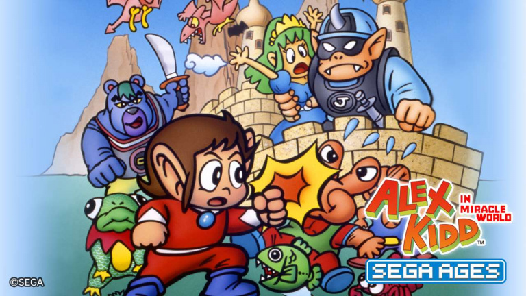 Alex Kidd in Miracle World : le classique de la Master System arrive sur Nintendo Switch 