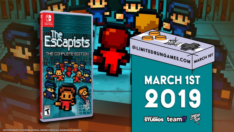 Limited Run Games : une édition physique complète de The Escapists sur Switch