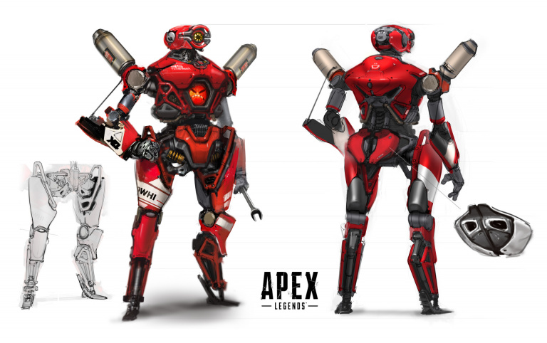 Les créateurs d'Apex Legends partagent un lot d'images conceptuelles
