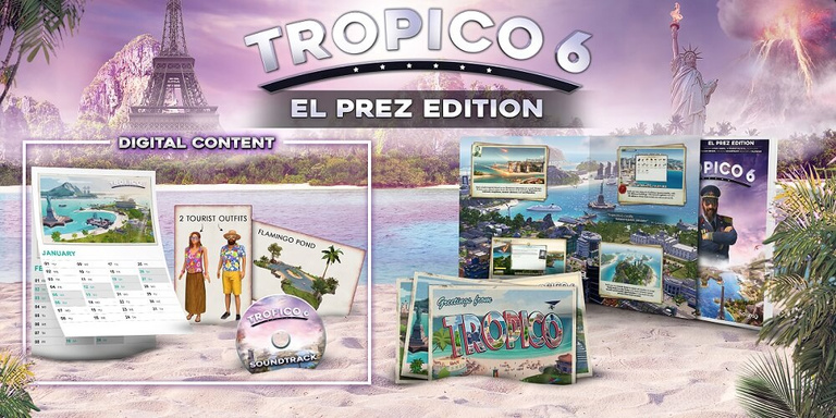 Tropico 6 : une version physique "El Prez Edition" sur PC