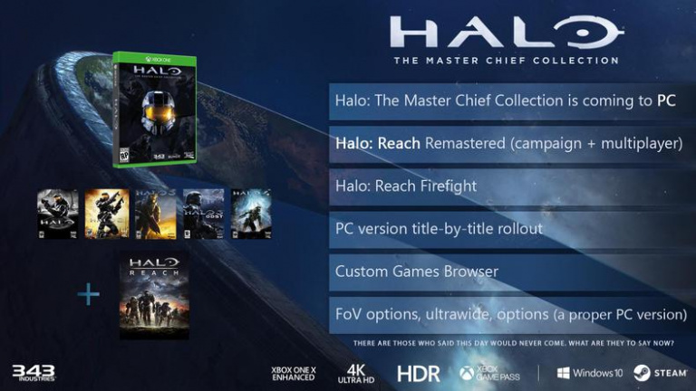 Halo : The Master Chief Collection - l'intégration de Halo 5 n'est pas prévue pour le moment