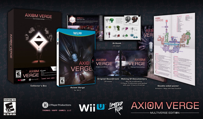 Axiom Verge aura finalement droit à sa version Wii U physique à la fin du mois