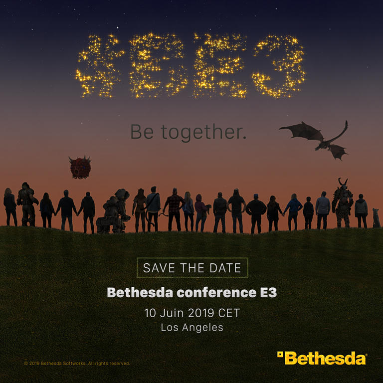 E3 2019 : Bethesda confirme et date sa conférence