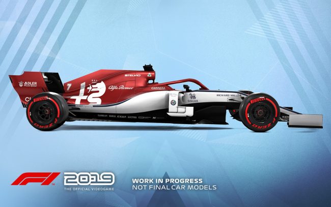 F1 2019 sortira avec un peu d'avance