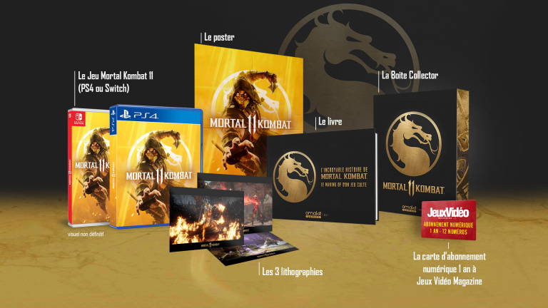 Mortal Kombat 11 : Une édition collector présentée chez Omake Books