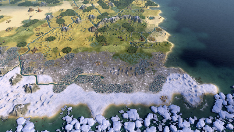 Civilization VI : Firaxis publie un mod pour revenir au style visuel de Civ V