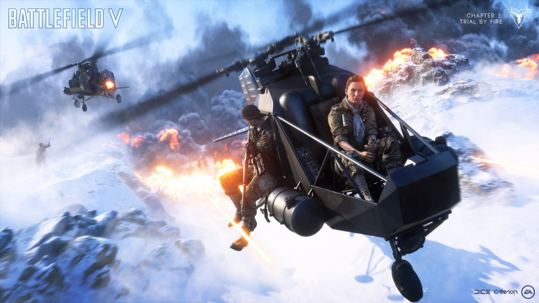Battlefield V : le mode Firestorm jouable en duo jusqu'au 15 avril